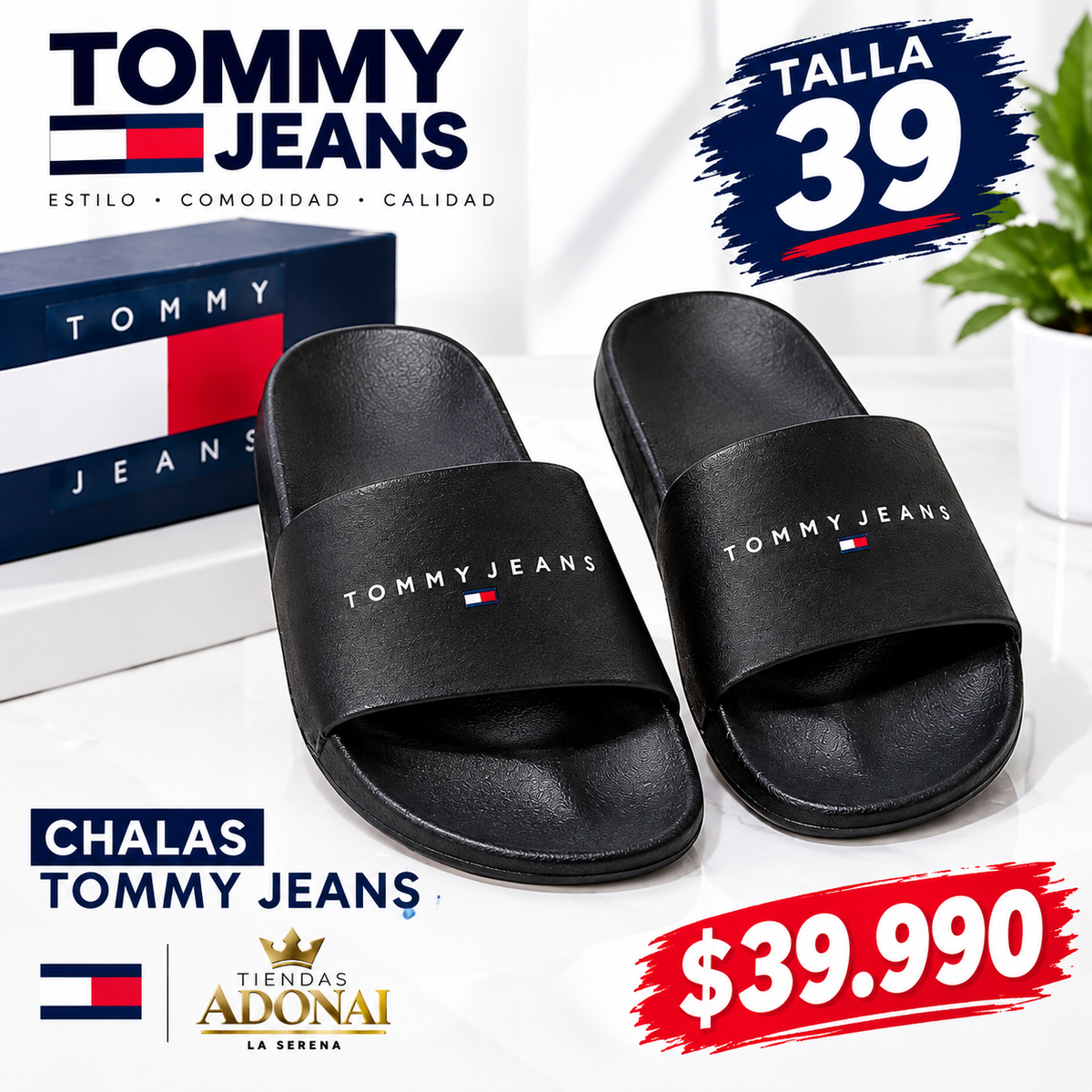 SANDALIAS TOMMY JEANS