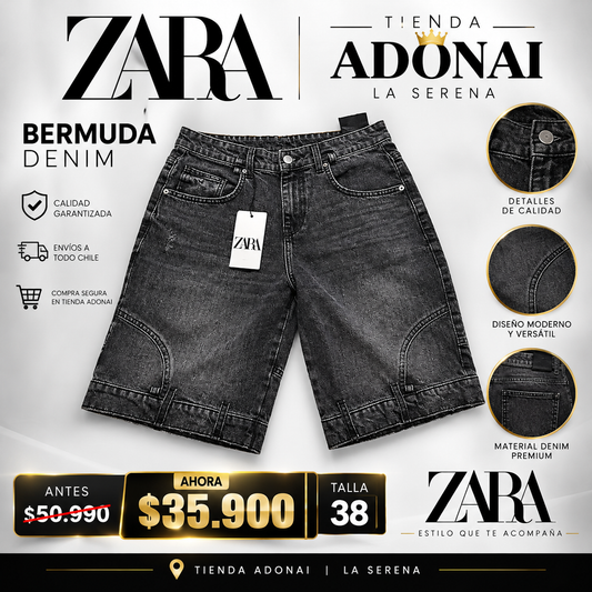 JEANS BERMUDA ZARA