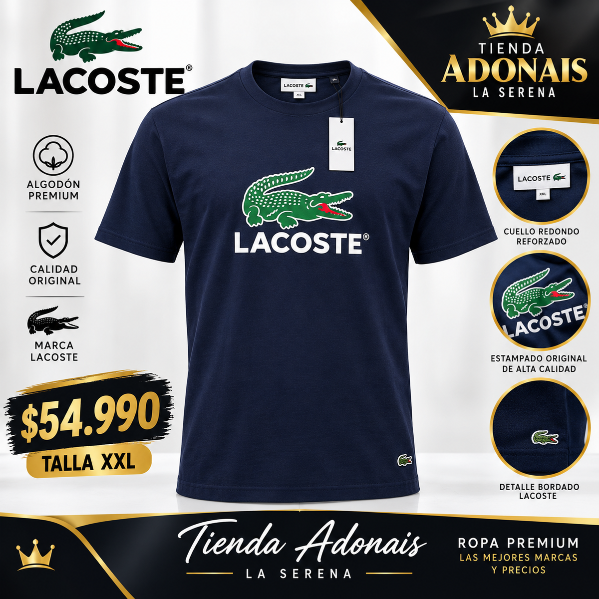 POLERA LACOSTE