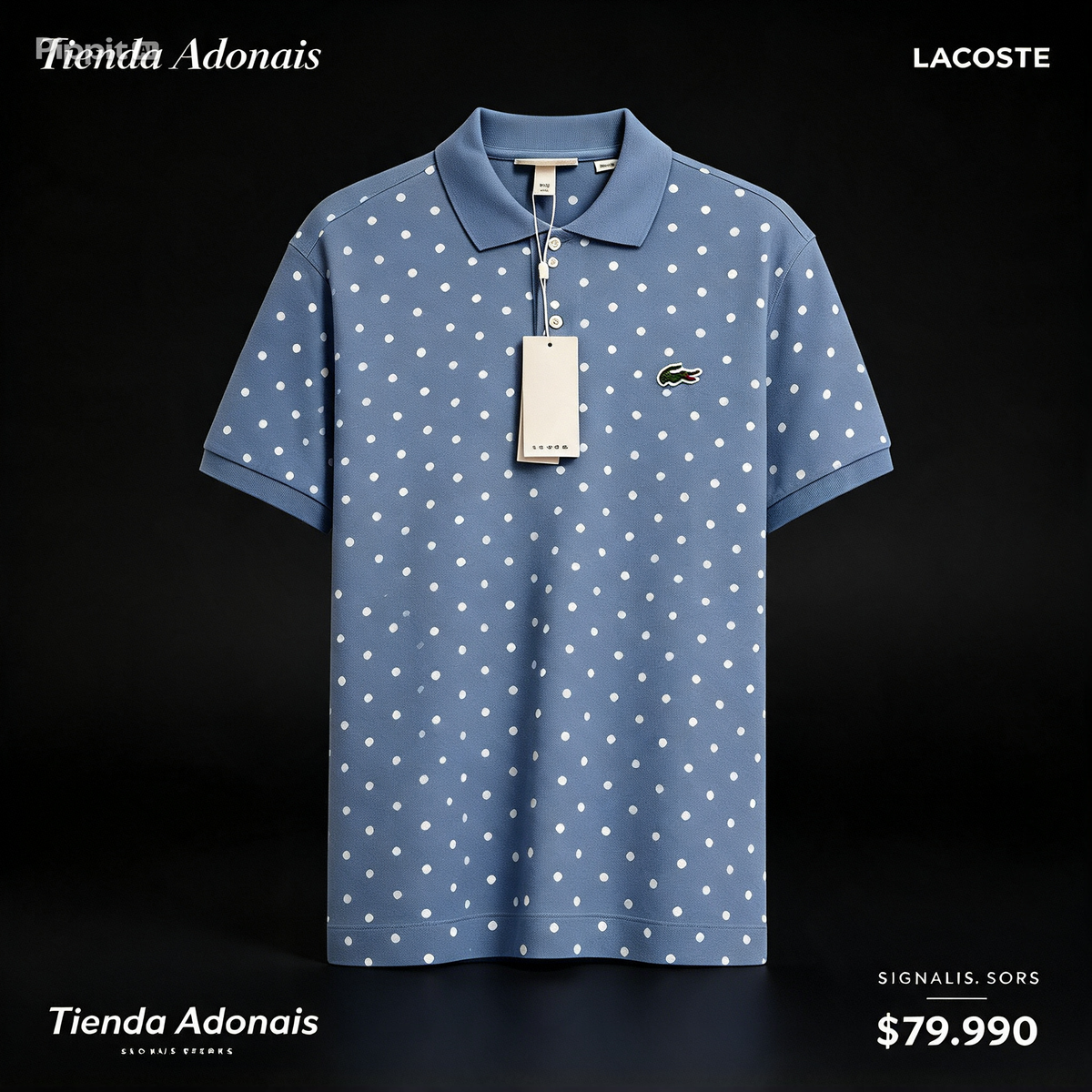 POLERA PIQUE LACOSTE